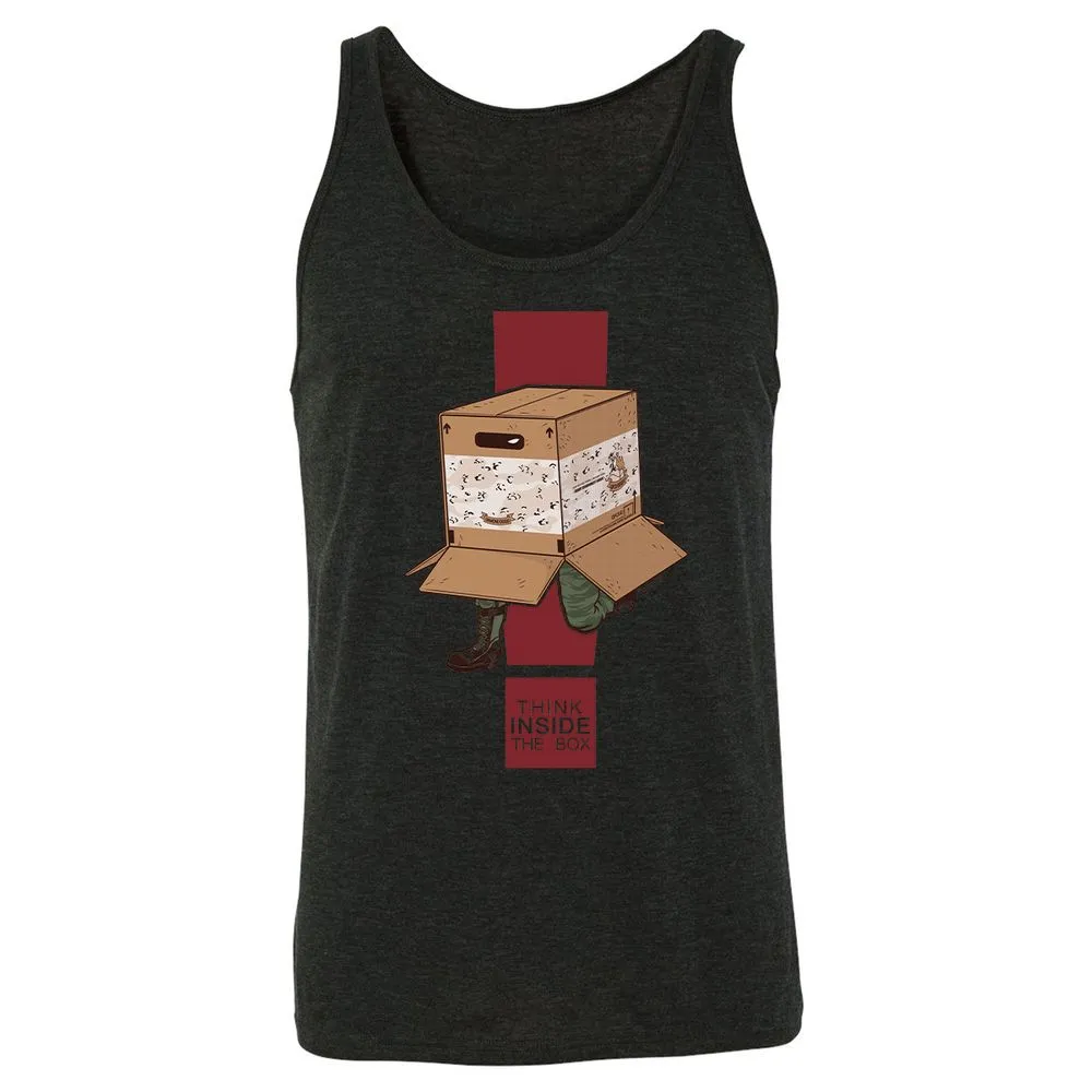 Unisex Jersey Tank - 3GRRERB1 - Charcoal Black Triblend - 5
