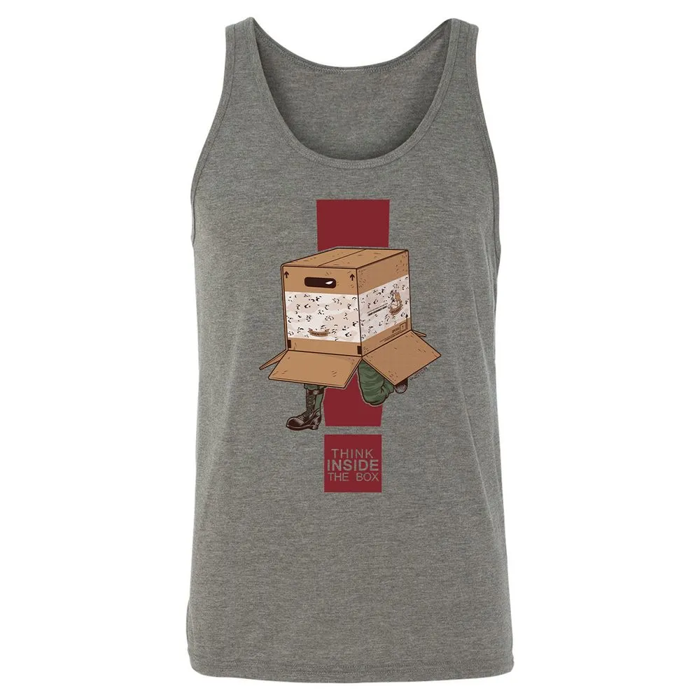 Unisex Jersey Tank - 3GRRERB1 - Grey Triblend - 2
