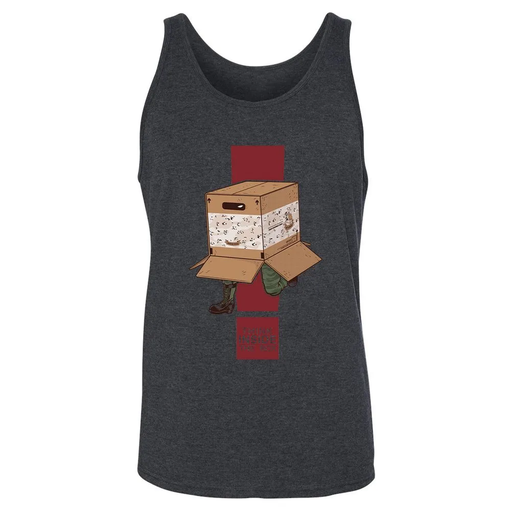 Unisex Jersey Tank - 3GRRERB1 - Dark Grey Heather - 6