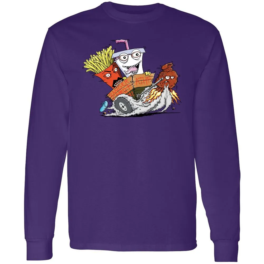Long Sleeve T-Shirt - C977PTYD - Purple - 13