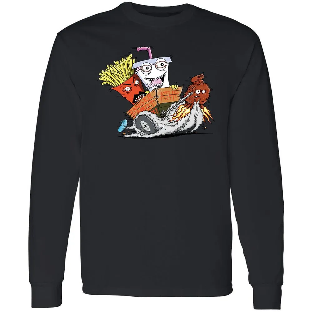 Long Sleeve T-Shirt - C977PTYD - Black - 16
