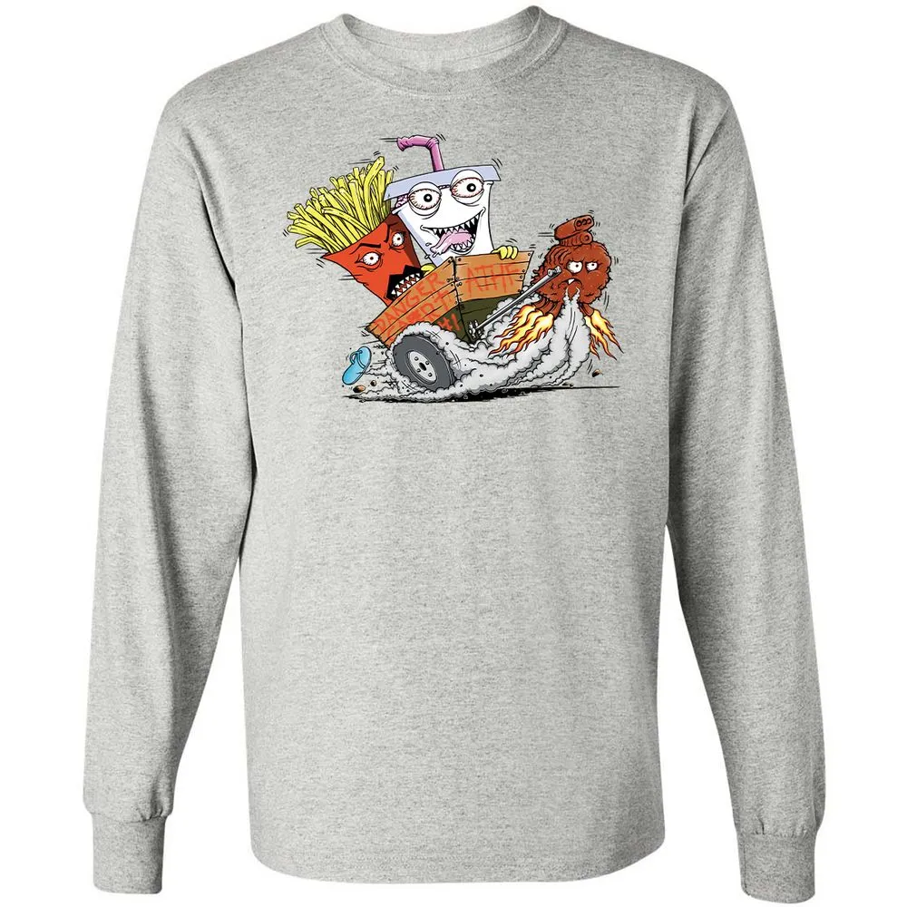 Long Sleeve T-Shirt - C977PTYD - Ash - 5
