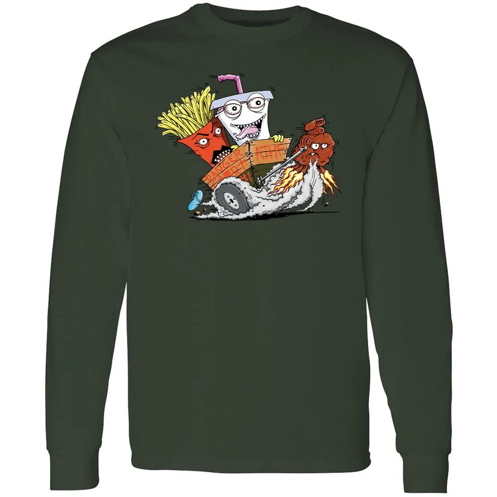 Long Sleeve T-Shirt - C977PTYD - Forest Green - 8