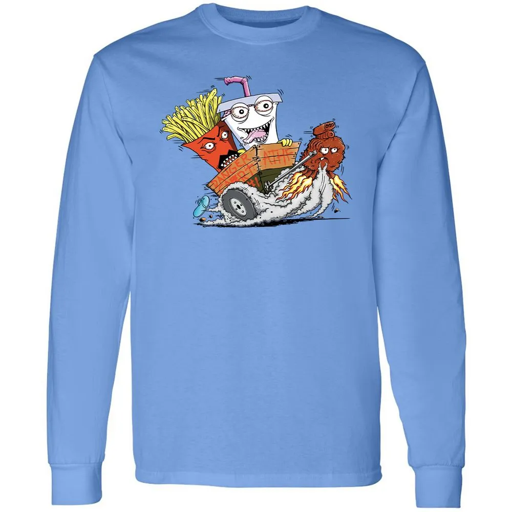 Long Sleeve T-Shirt - C977PTYD - Carolina Blue - 2