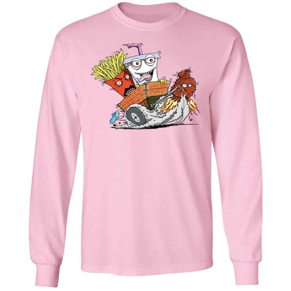 Long Sleeve T-Shirt - C977PTYD - Light Pink - 3