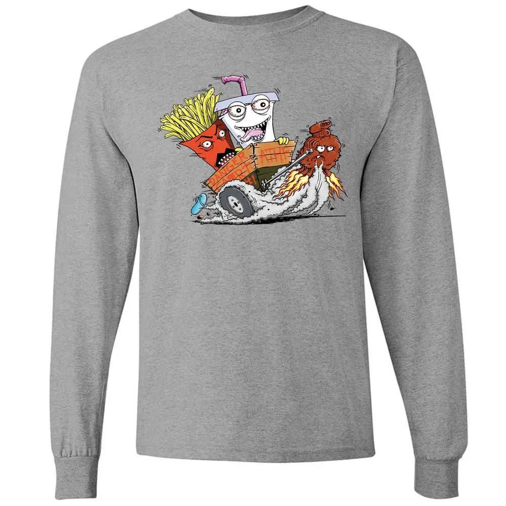 Long Sleeve T-Shirt - C977PTYD - Graphite Heather - 6