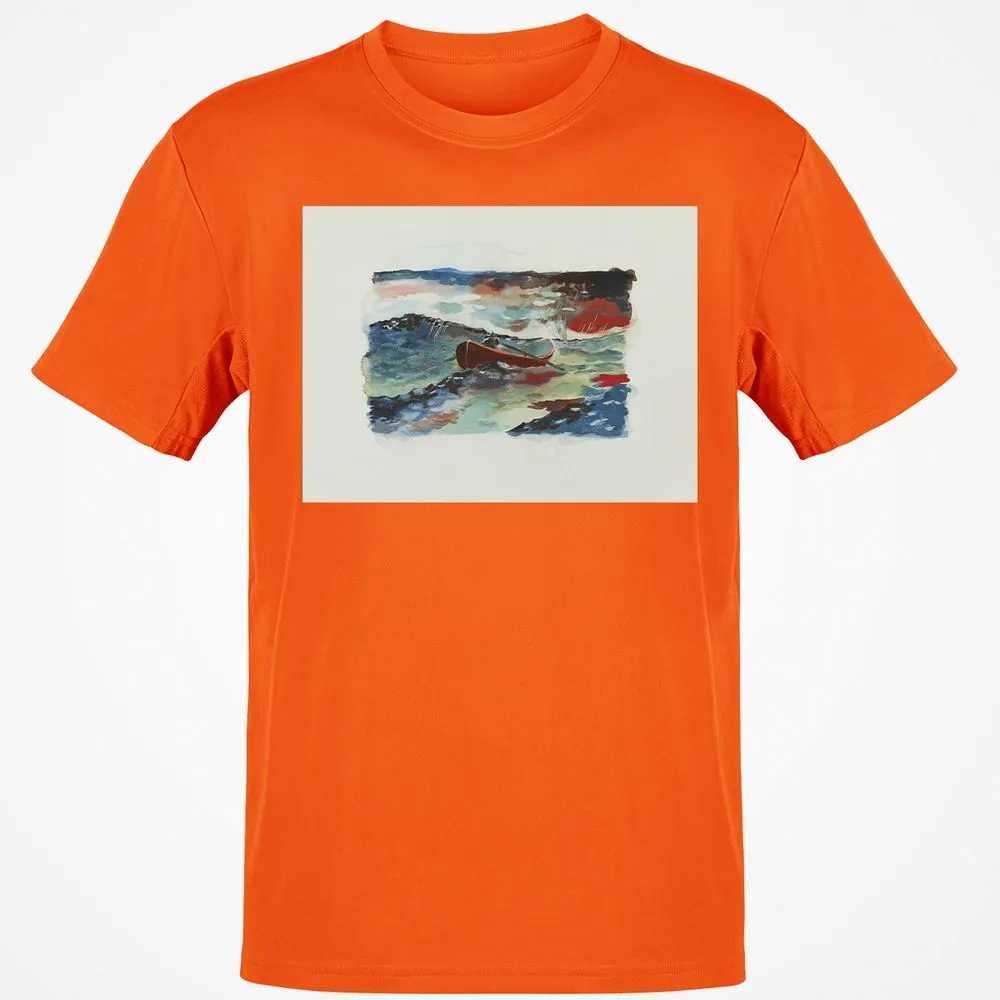 Classic Unisex T-Shirt - GHEZDJBG - Orange - 8