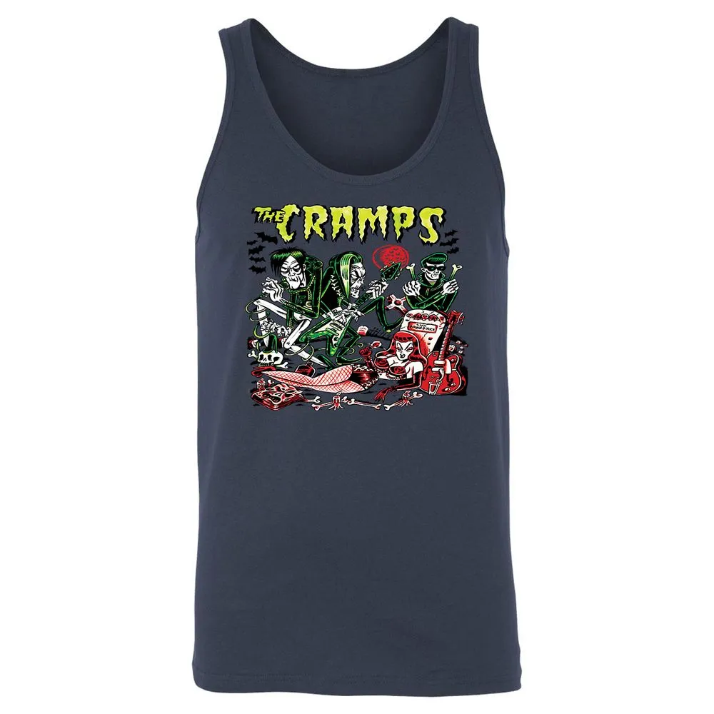 Unisex Jersey Tank - PAR9FXE6 - Navy - 8