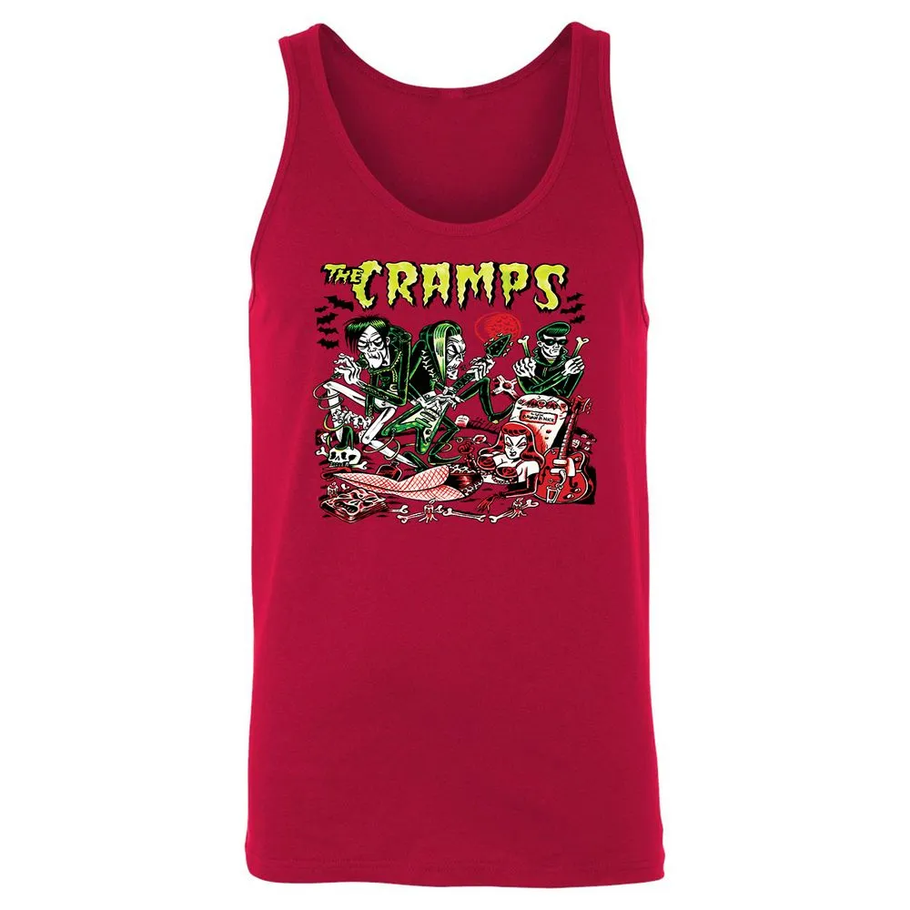 Unisex Jersey Tank - PAR9FXE6 - Red - 11