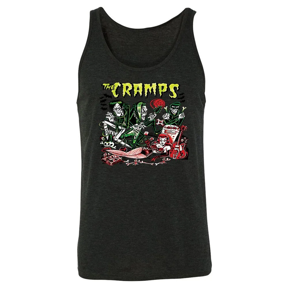 Unisex Jersey Tank - PAR9FXE6 - Charcoal Black Triblend - 5