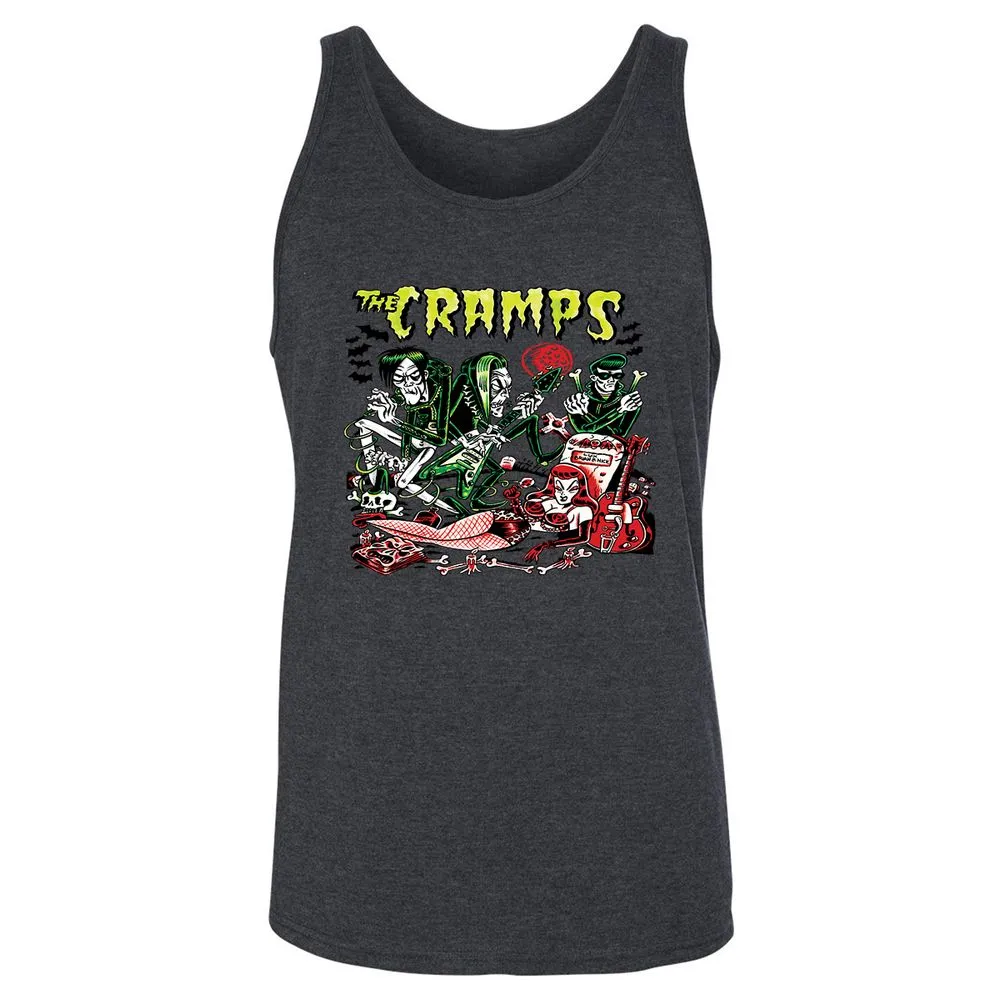 Unisex Jersey Tank - PAR9FXE6 - Dark Grey Heather - 6