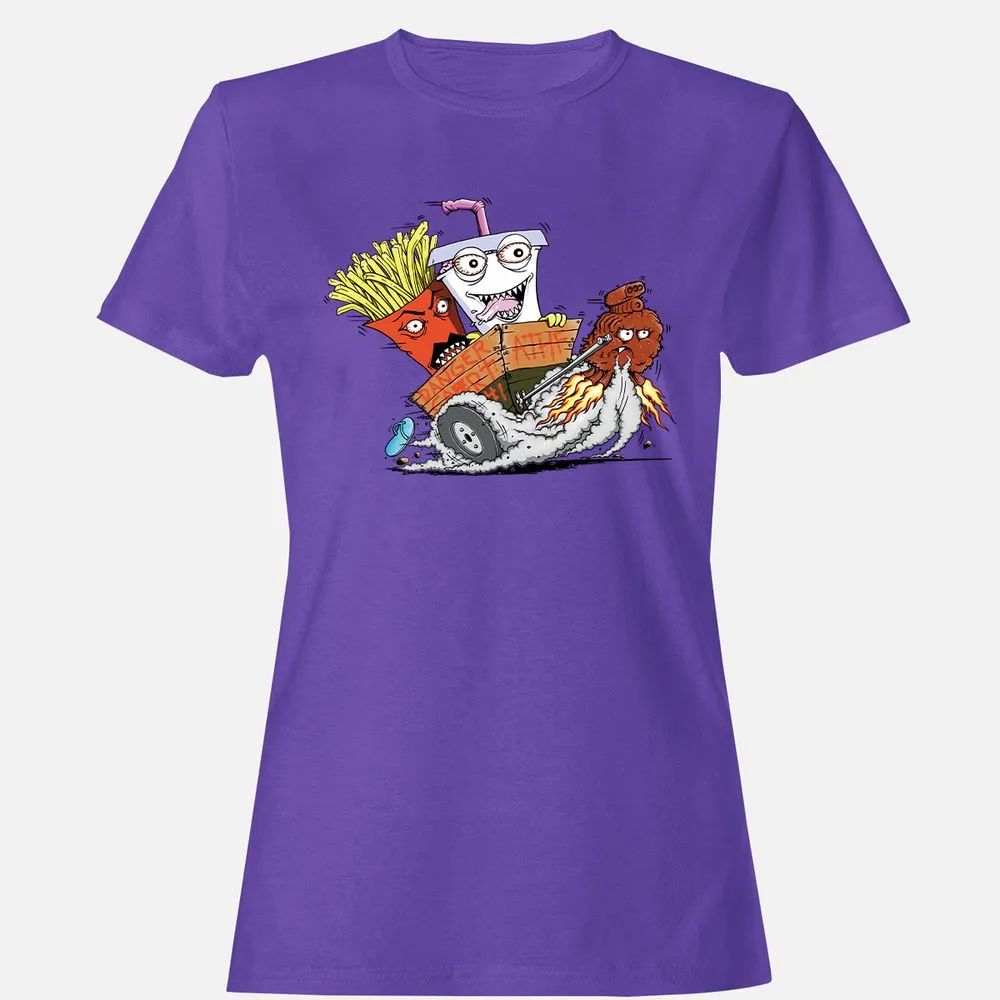 Women's T-Shirt - RK41ZNJW - Purple - 12