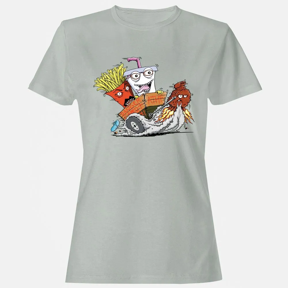 Women's T-Shirt - RK41ZNJW - Ash - 2