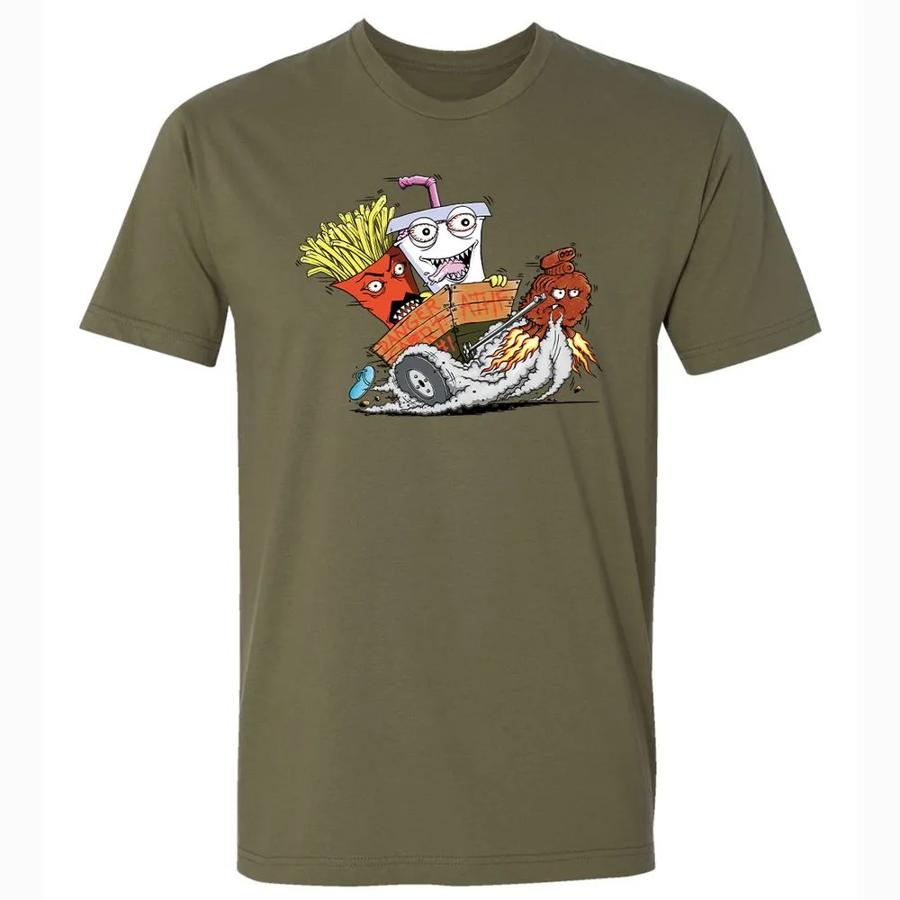 Premium Unisex T-Shirt - ZT6N7MMF - Military Green - 5