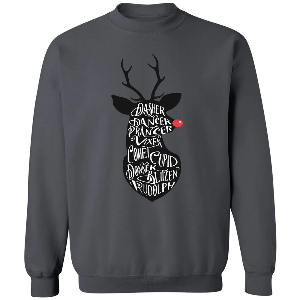 Classic Unisex Sweatshirt - X2XC777F - Charcoal - 7