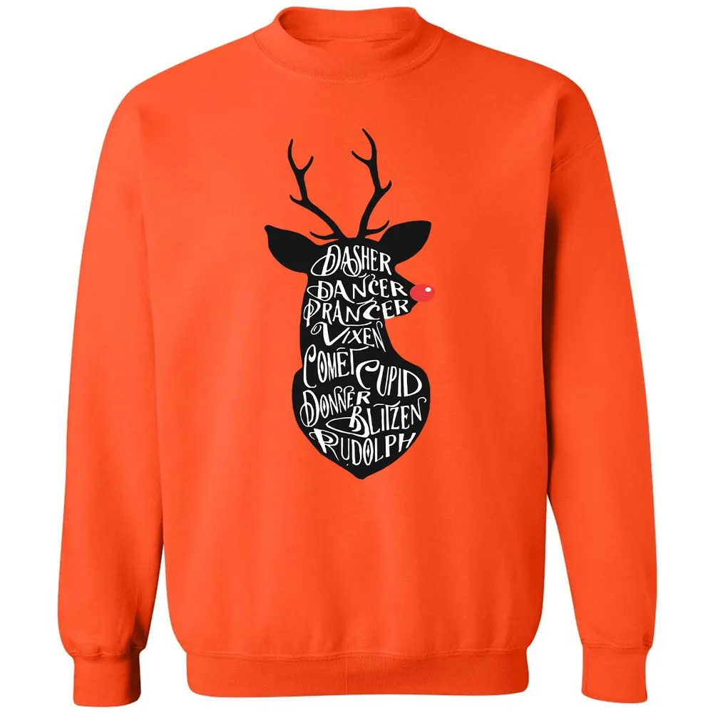 Classic Unisex Sweatshirt - X2XC777F - Orange - 10
