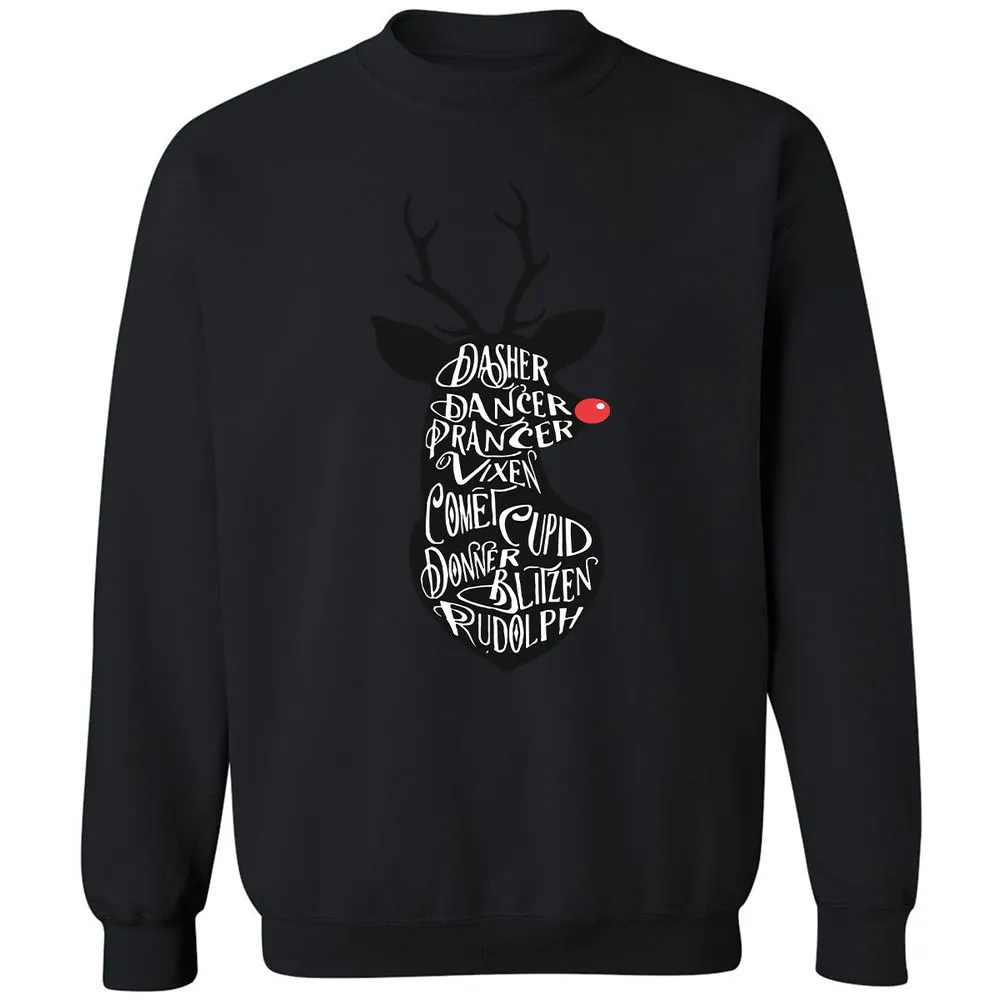 Classic Unisex Sweatshirt - X2XC777F - Black - 12
