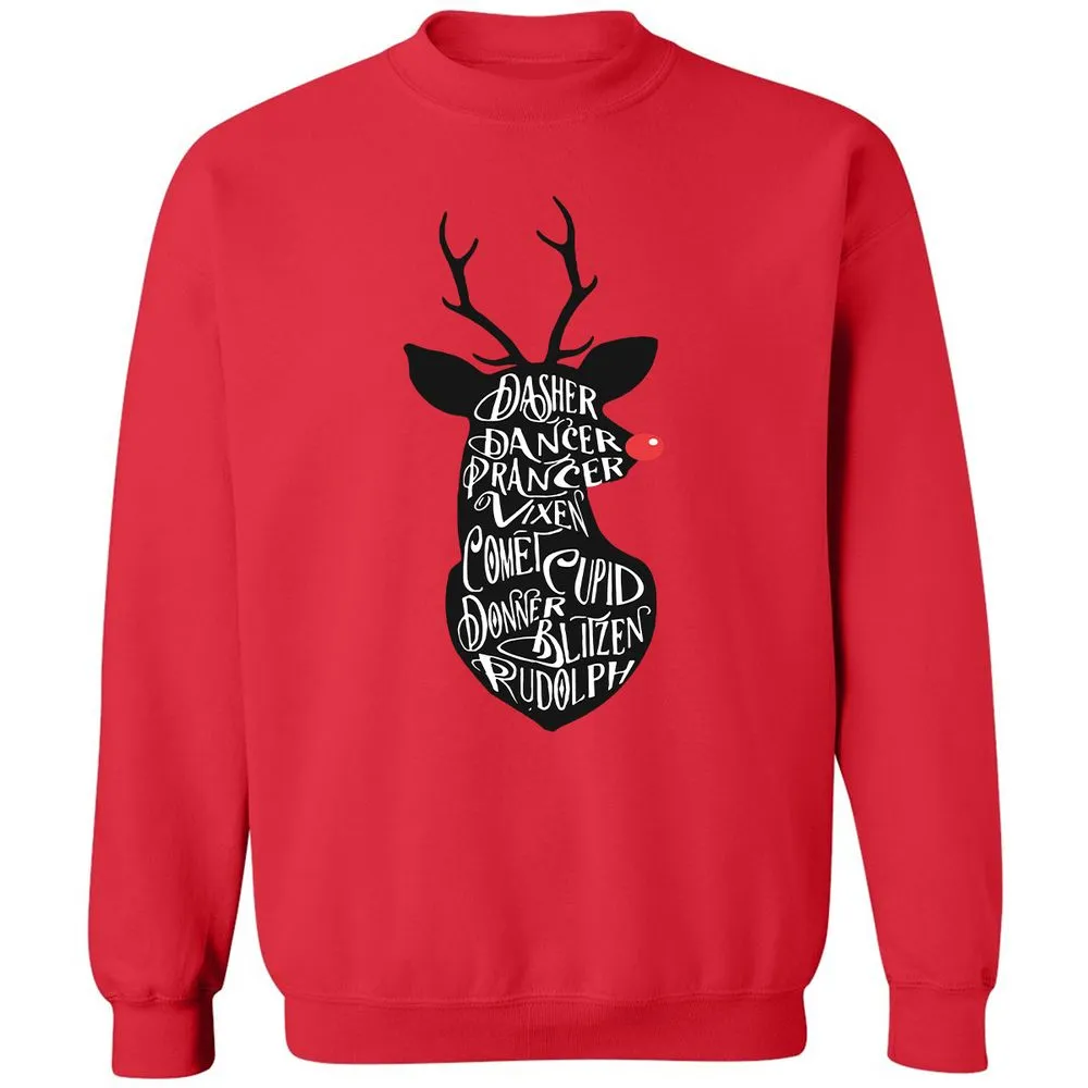 Classic Unisex Sweatshirt - X2XC777F - Red - 5