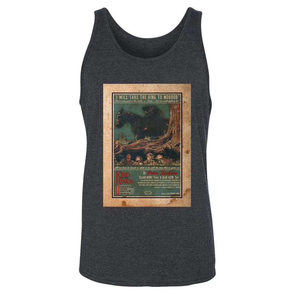 Unisex Jersey Tank - ETUPHZ15 - Dark Grey Heather - 6