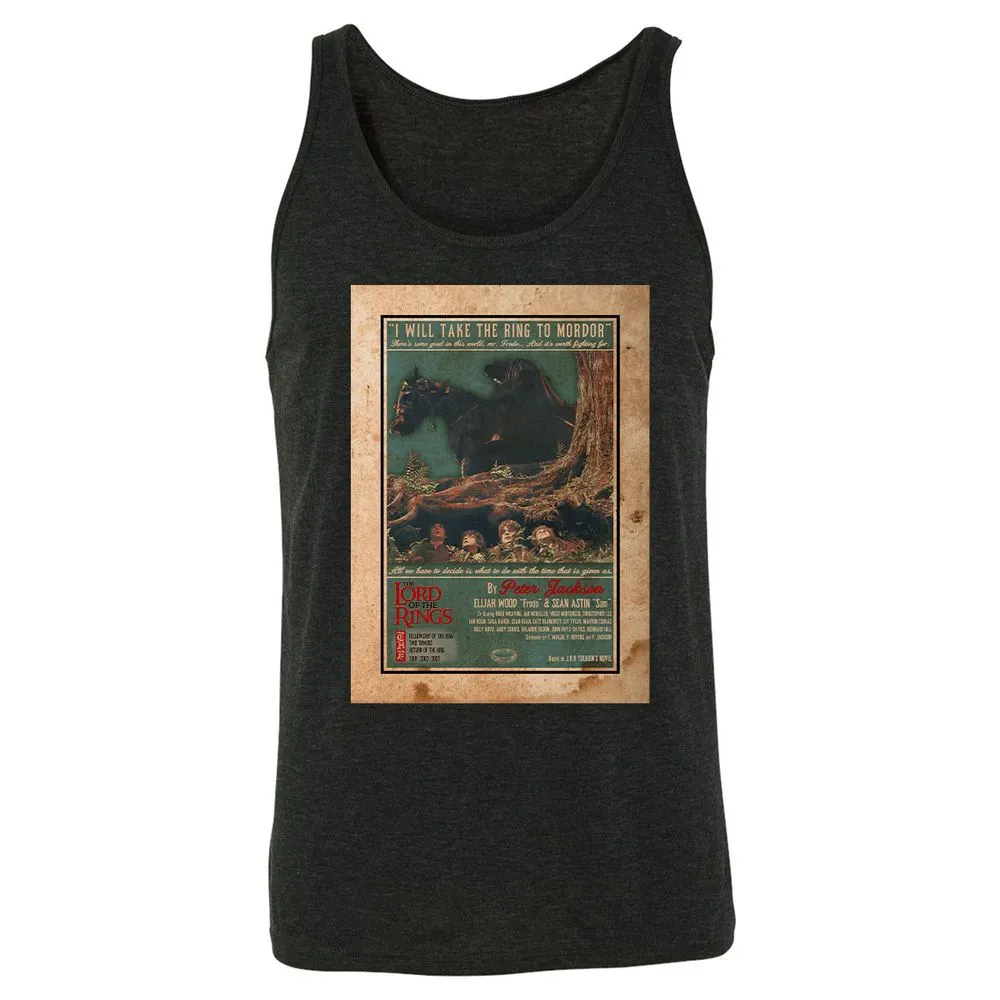 Unisex Jersey Tank - ETUPHZ15 - Charcoal Black Triblend - 5