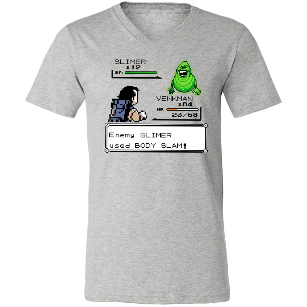 Unisex V-Neck T-Shirt - FZ83FH6R - Athletic Heather - 7