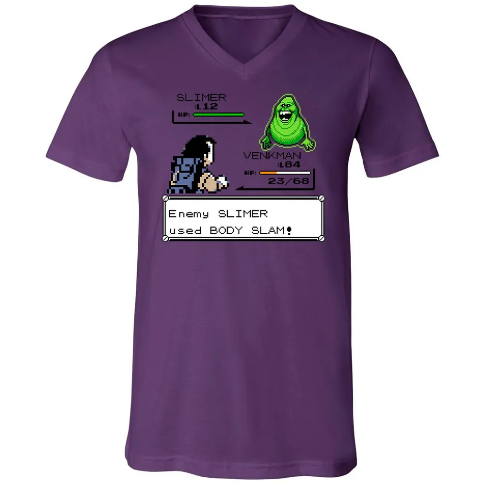 Unisex V-Neck T-Shirt - FZ83FH6R - Team Purple - 2