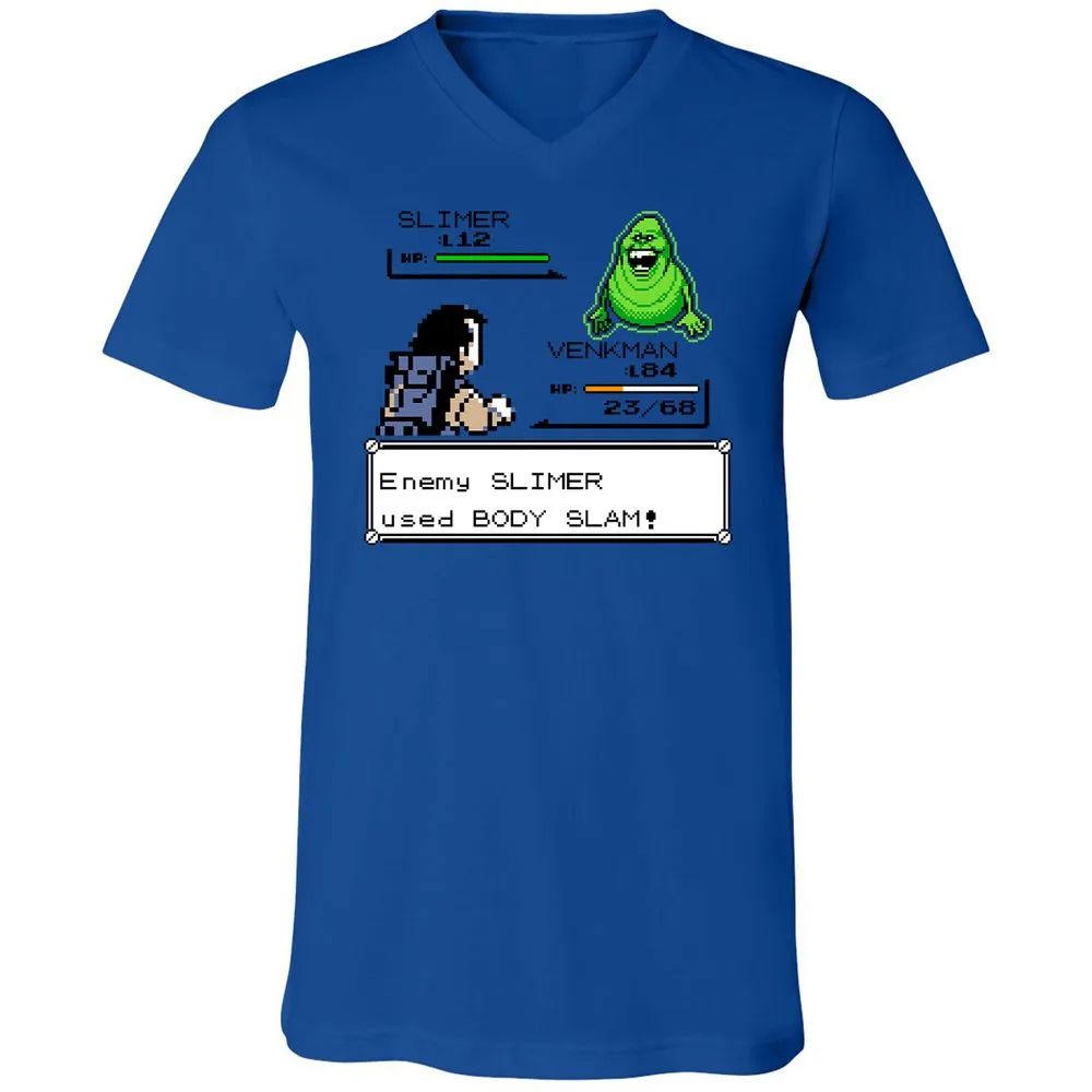 Unisex V-Neck T-Shirt - FZ83FH6R - True Royal - 4
