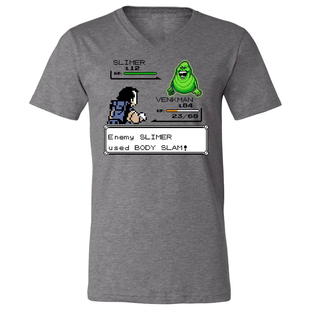 Unisex V-Neck T-Shirt - FZ83FH6R - Deep Heather - 13