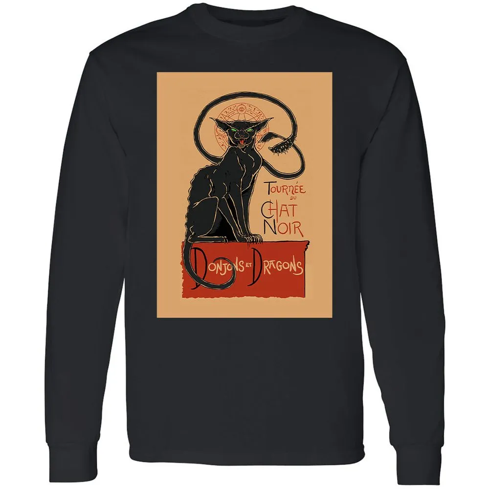 Long Sleeve T-Shirt - VM1D5Q9Q - Black - 16