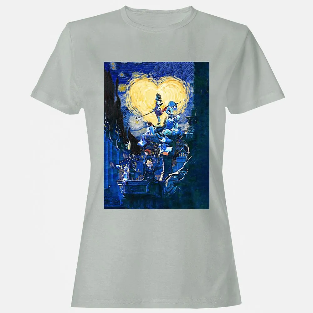 Women's T-Shirt - KF2GG6R9 - Ash - 2