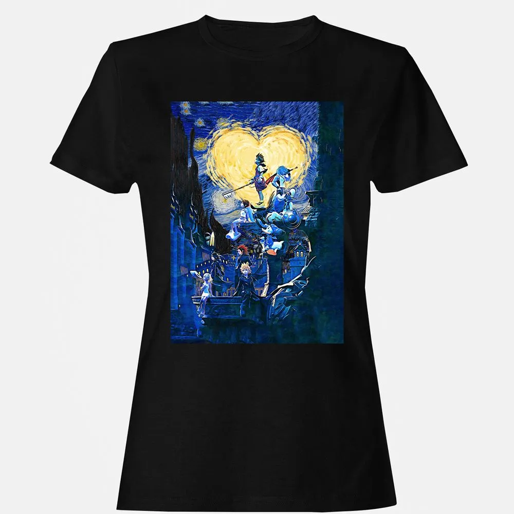 Women's T-Shirt - KF2GG6R9 - Black - 16