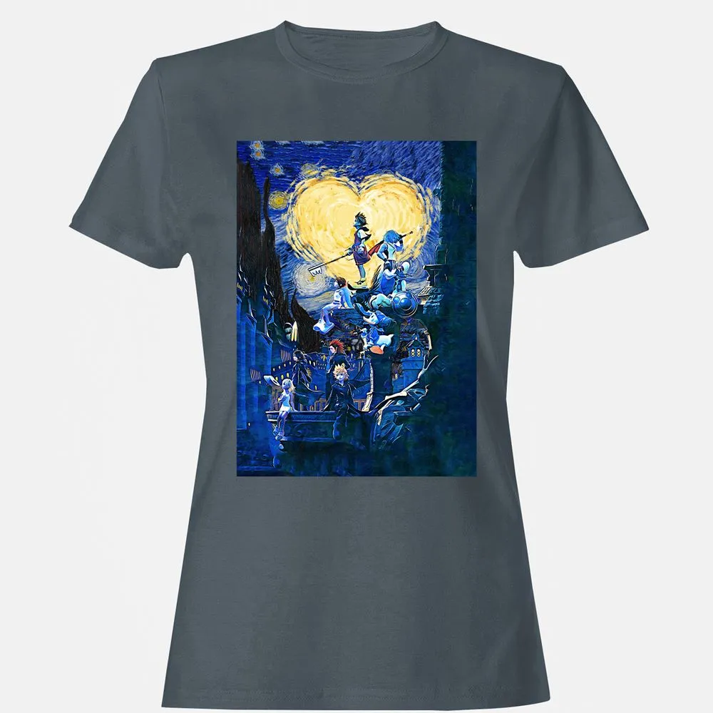 Women's T-Shirt - KF2GG6R9 - Charcoal - 3
