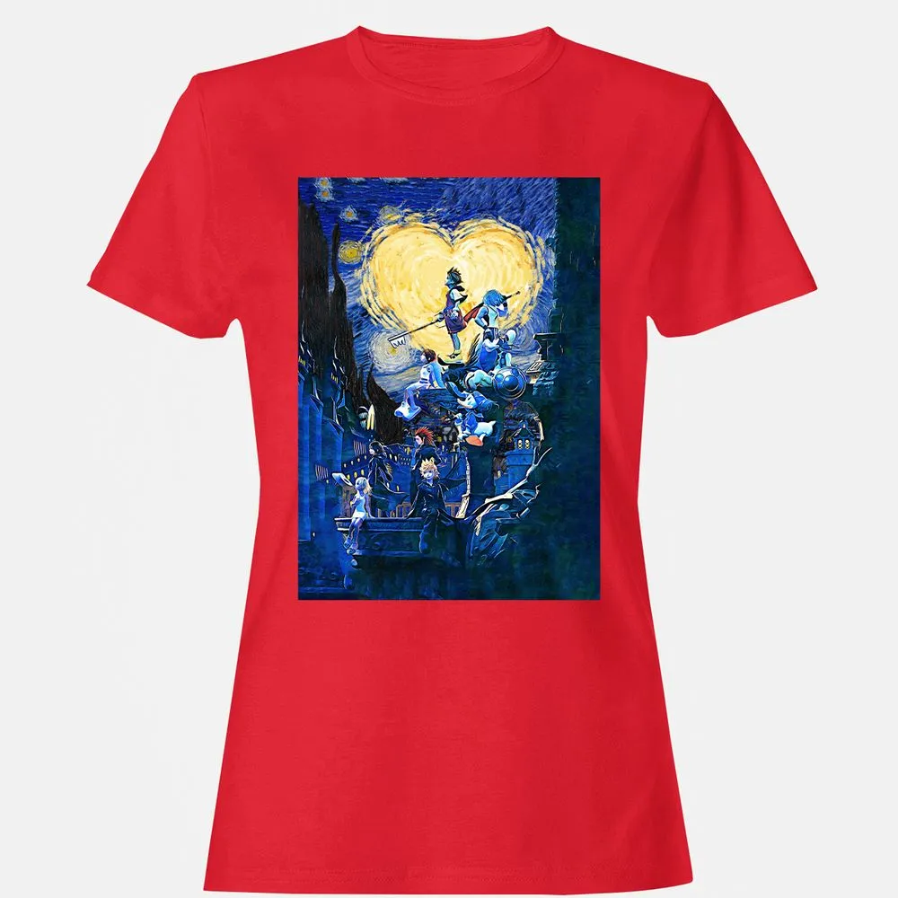 Women's T-Shirt - KF2GG6R9 - Red - 13