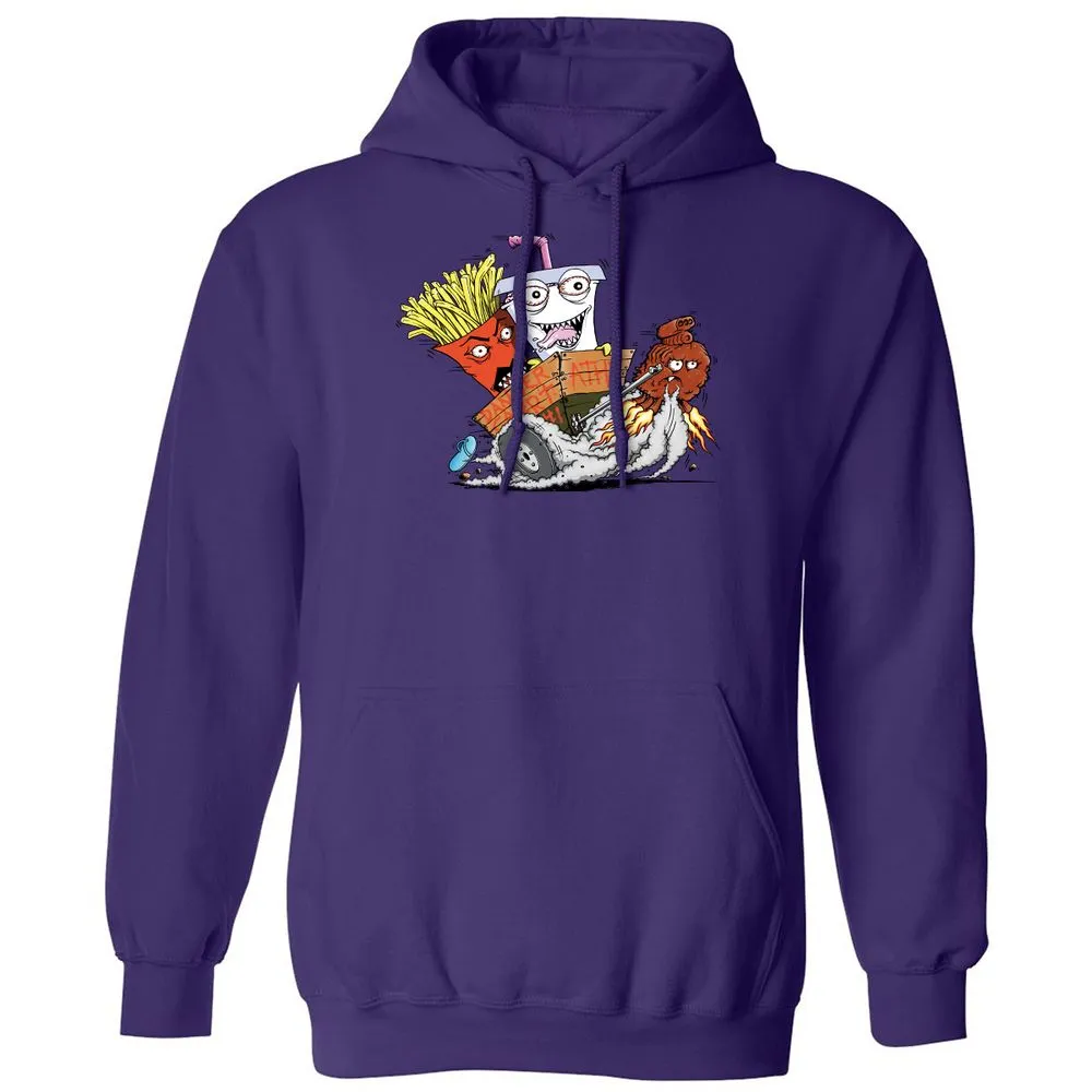 Classic Unisex Hoodie - UDCUZ7JG - Purple - 6