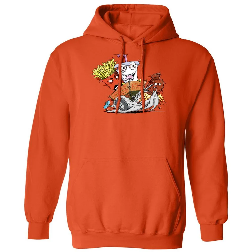 Classic Unisex Hoodie - UDCUZ7JG - Orange - 10