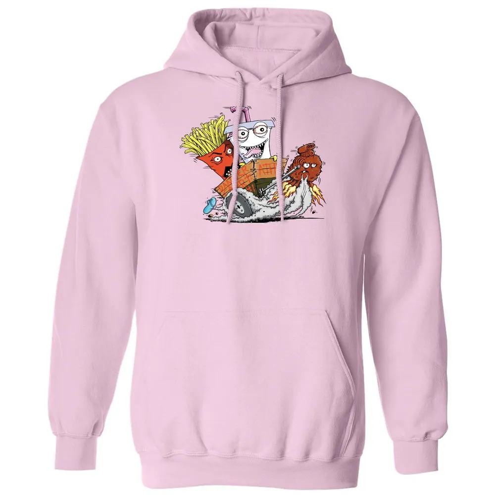 Classic Unisex Hoodie - UDCUZ7JG - Light Pink - 3