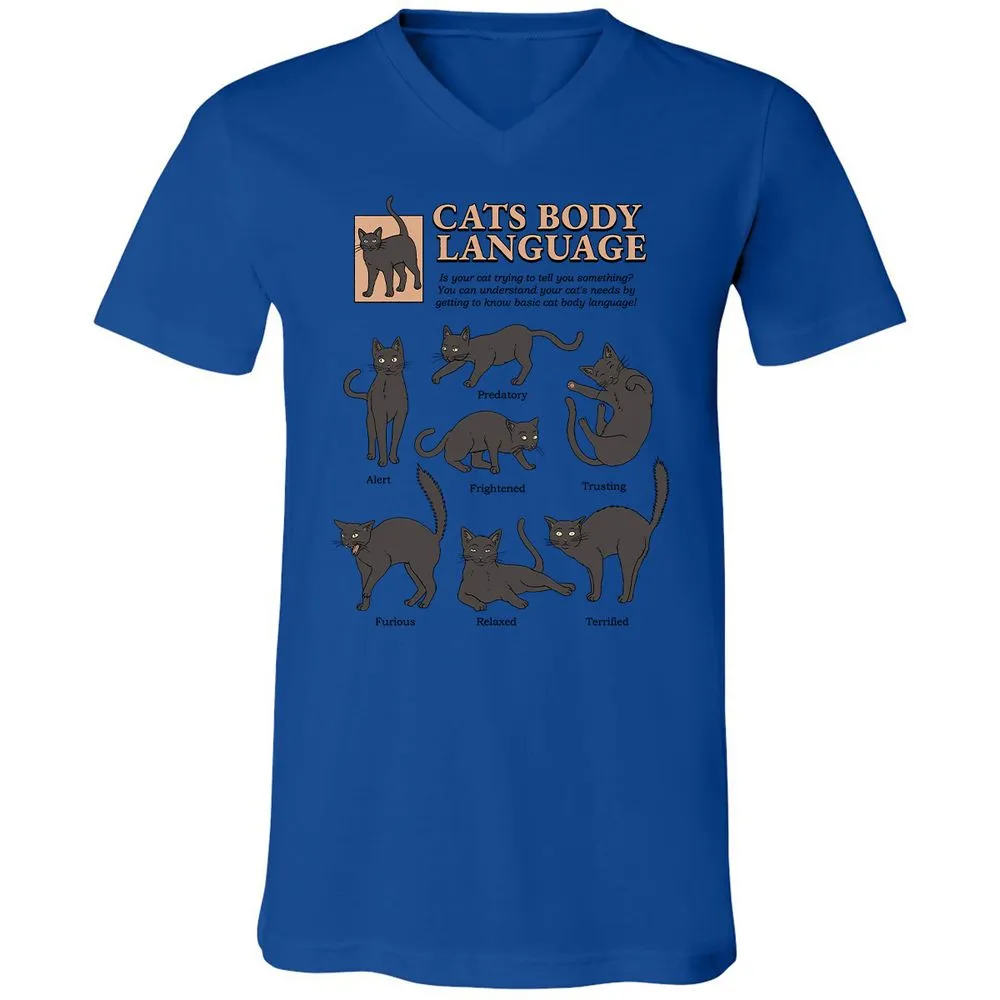Unisex V-Neck T-Shirt - HB12YTB2 - True Royal - 4