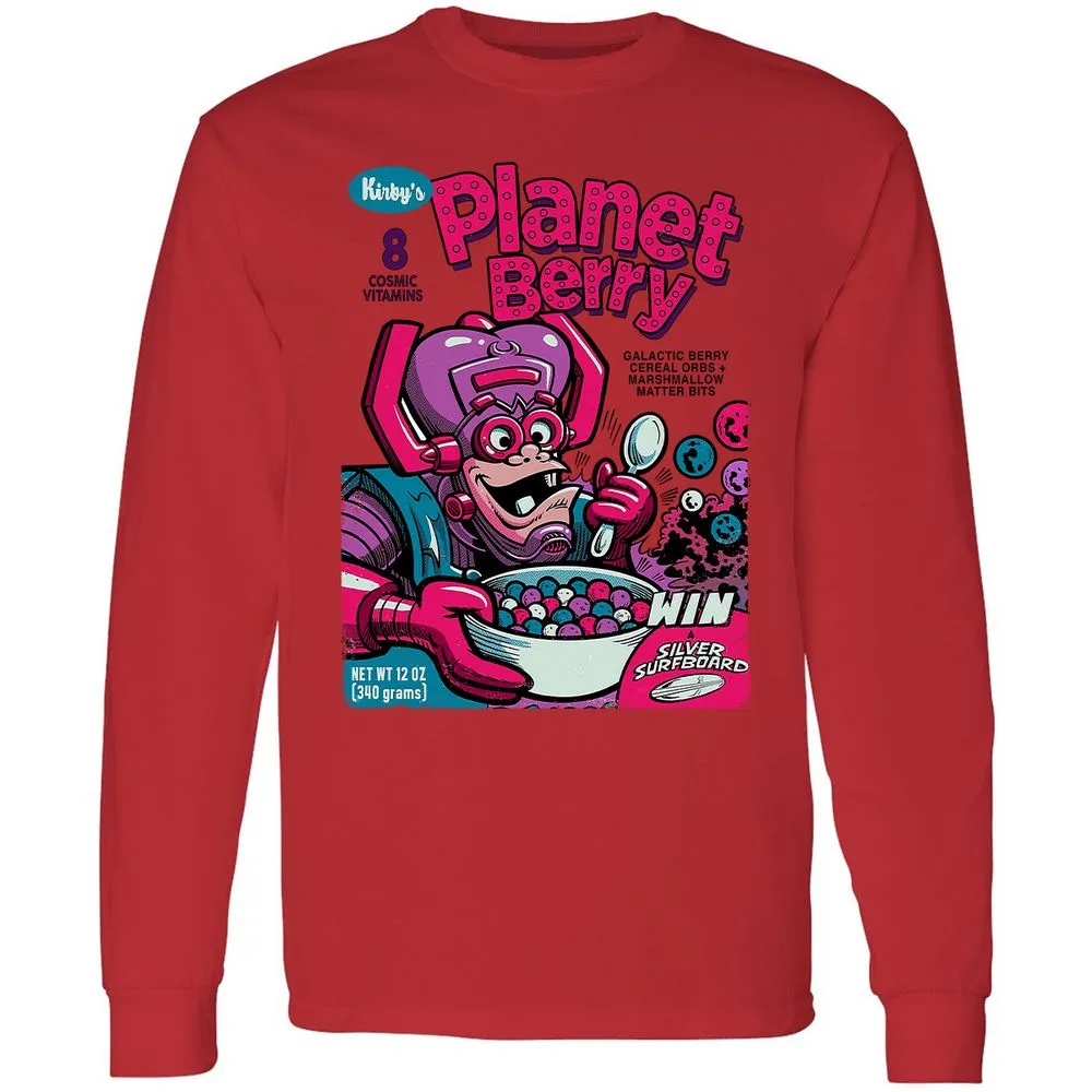 Long Sleeve T-Shirt - VHXQBANS - Red - 14