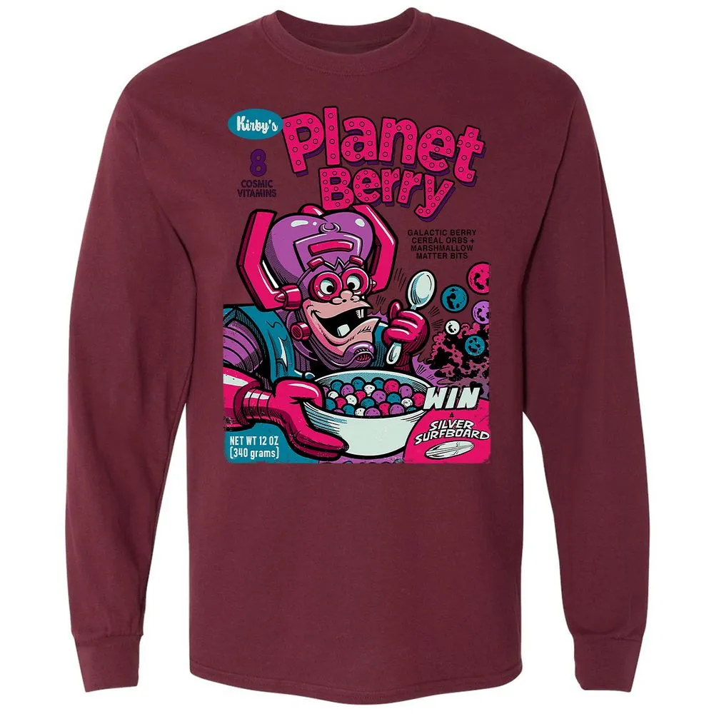 Long Sleeve T-Shirt - VHXQBANS - Maroon - 11