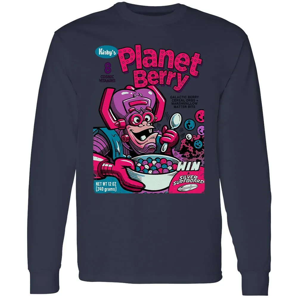 Long Sleeve T-Shirt - VHXQBANS - Navy - 12