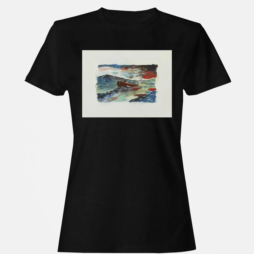 Women's T-Shirt - BFU8N9RC - Black - 16