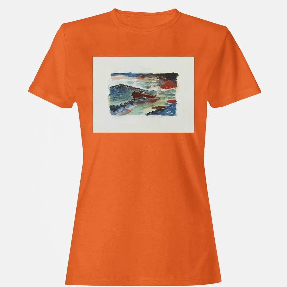 Women's T-Shirt - BFU8N9RC - Orange - 11