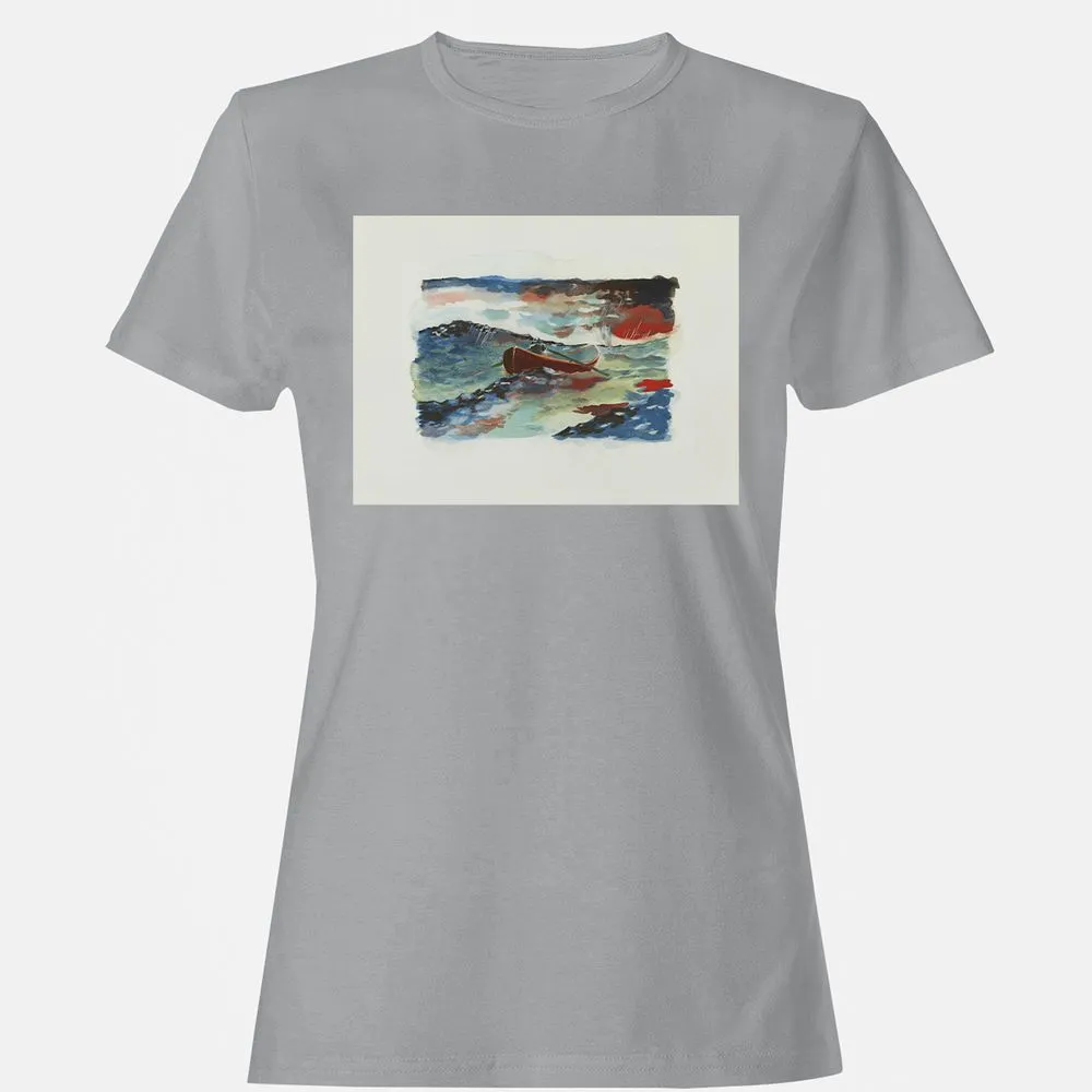 Women's T-Shirt - BFU8N9RC - Sport Grey - 15