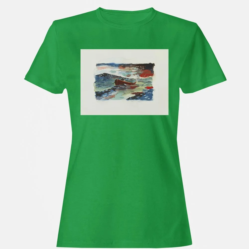 Women's T-Shirt - BFU8N9RC - Irish Green - 7