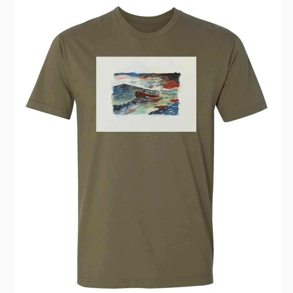 Premium Unisex T-Shirt - 2YXLU91B - Military Green - 5