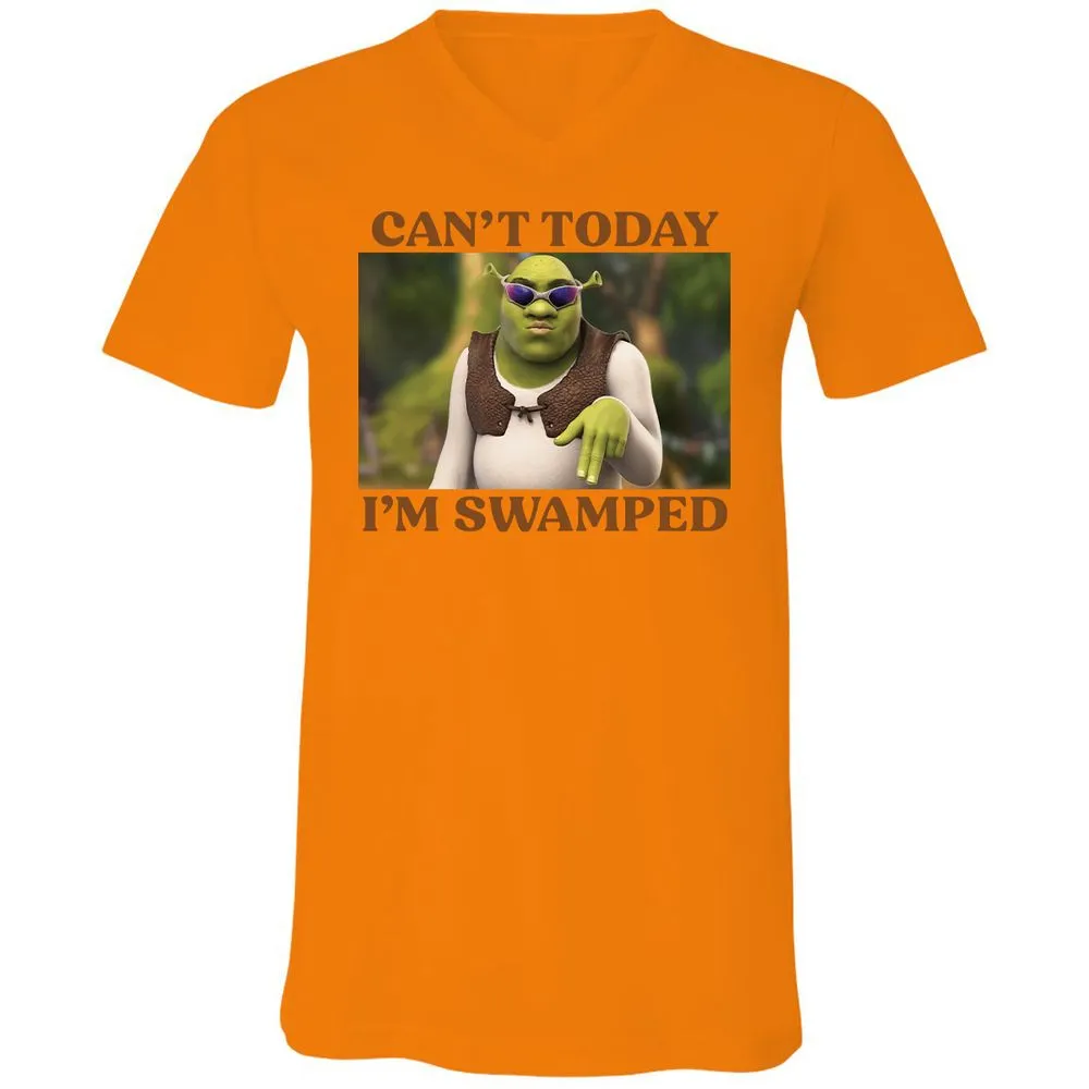 Unisex V-Neck T-Shirt - KBF4FJGF - Orange - 11