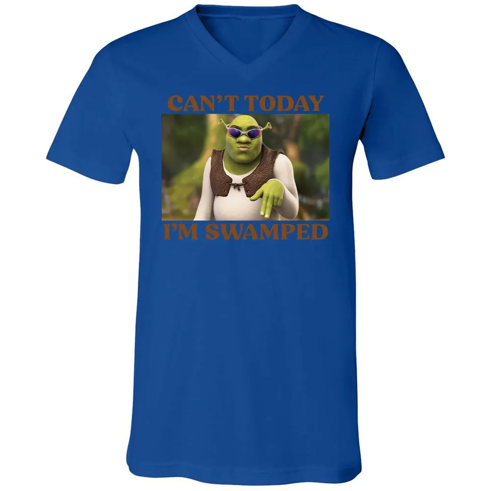 Unisex V-Neck T-Shirt - KBF4FJGF - True Royal - 4