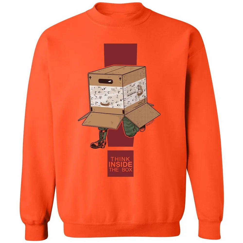 Classic Unisex Sweatshirt - KHM9ULY5 - Orange - 10