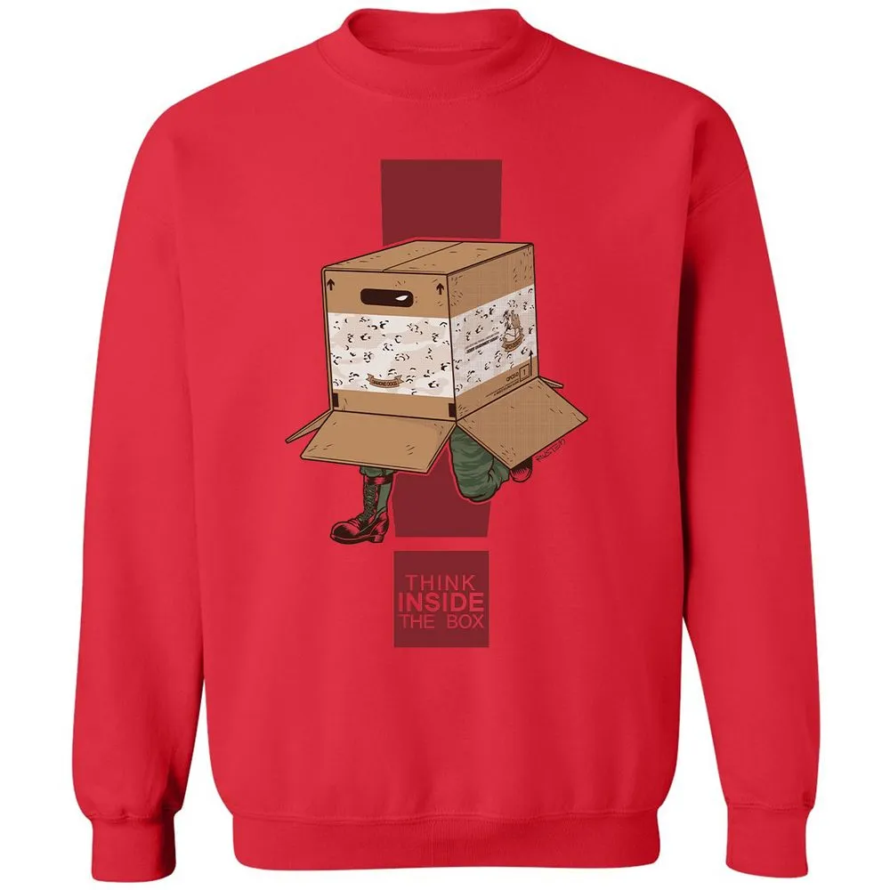Classic Unisex Sweatshirt - KHM9ULY5 - Red - 5
