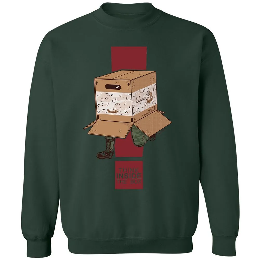Classic Unisex Sweatshirt - KHM9ULY5 - Forest Green - 4